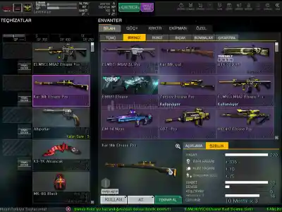 og dövmeli silah slotlu hesap