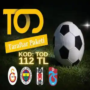 1 Aylık TOD Taraftar Paketi Kodu