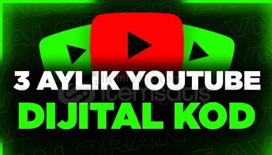 3 aylık YouTube Premium kodu
