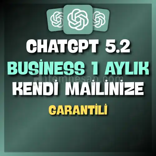 Kendi Mailinize ChatGPT Business 1 Aylık