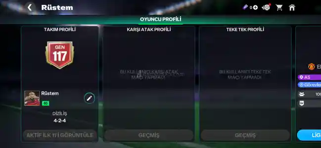 FC Mobile Hesabi 118GEN 119GEN Potansiyeli VAR ? acil satiliktir oyunu braktim boyle fiyata yok!