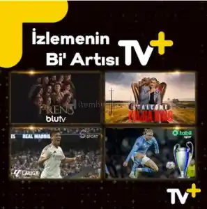 1 Aylık TV Plus [Kendi Hesabınıza Özel] TV+ Premium