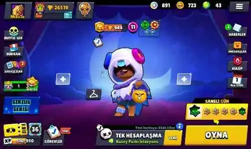 Brawl Stars Uyguna Satılık Hesap