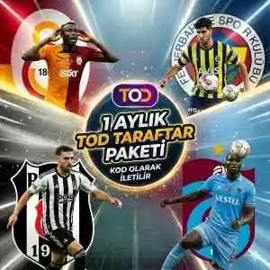 1 Aylık TOD Taraftar Paketi Kodu