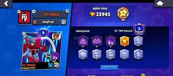 450 kostümlü 24.000 kupa ve 3 1000 kupa karakter Edgar buzz ve surge şanslı hesap