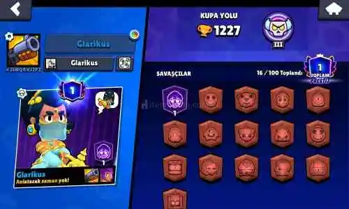 14ğ0 kupa 1 prestij 5 veya 6 kostümlü başlangıç hesap 26 elmas var