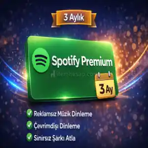 Spotify Premium 3 Ay | Full Premium | Anında Teslim | Sorunsuz Kullanım