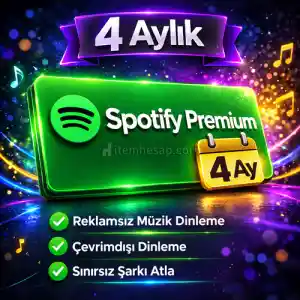 Spotify Premium 4 Ay | Full Premium | Anında Teslim | Sorunsuz Kullanım