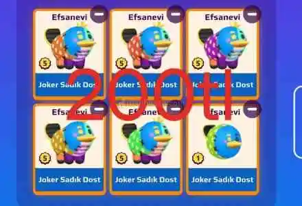 6li joker sadik dost kampanyali 200tl