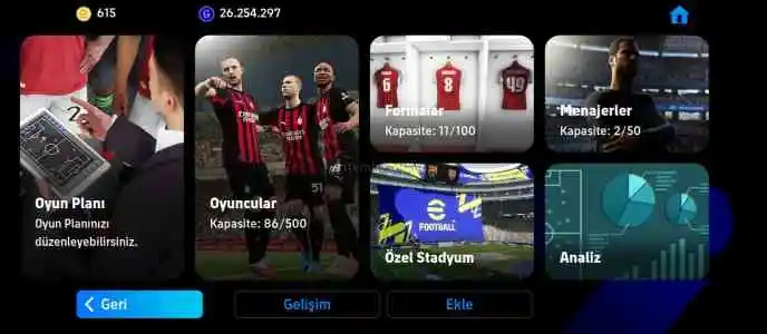 3149 Kolektif GÜÇ | Full Yildiz Kadro | 26M GP + 615 Coin!