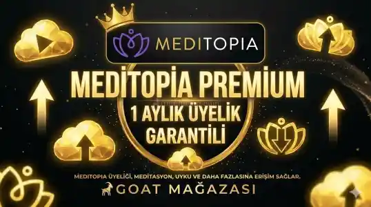 [Otomatik Teslimat] 1 Aylık Meditopia Premium