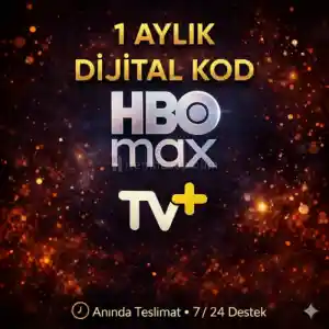 1 Aylık TV+ & HBO Max Kodu