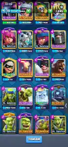 70 seviye 7 senelik emekle yapılmış hesap