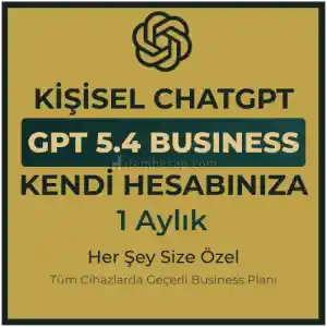 ⭐Kendi Mailinize 1 Aylık ChatGPT 5.4 Business⭐