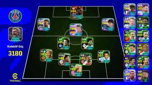 Efootball 2026 mobile satılık hesap