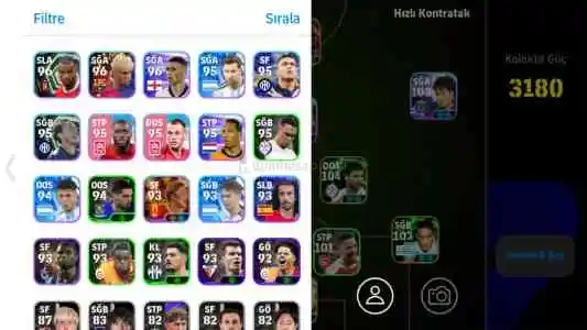 Efootball 2026 mobile satılık hesap