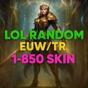 ⭐ Euw/Tr - LOL 1-850 Skin Hesap ⭐