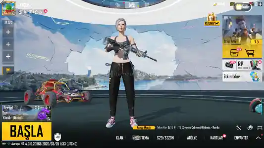 Buz Diyarı M416 Acil Satılık Pubg Hesap
