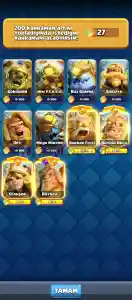 Satılık Clash Royale Hesabı