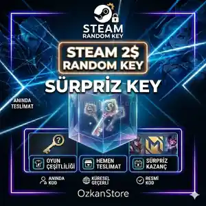 Steam 2$ Random Oyun Key | OzkanStore