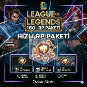 League of Legends 160 RP | OzkanStore