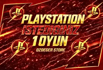 İstediğiniz 1 PSN Oyunu EN Uygun+Garanti