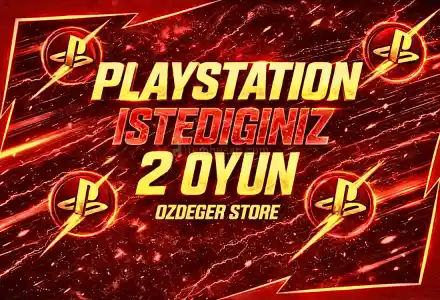 Istediğiniz 2 PSN Oyunu + Garanti