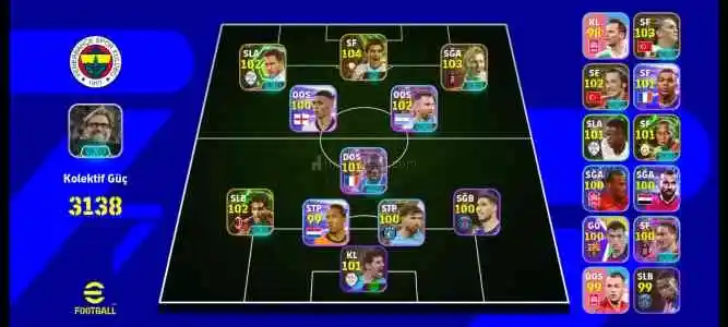 ? Efootball Hesap | Full Kadro ?