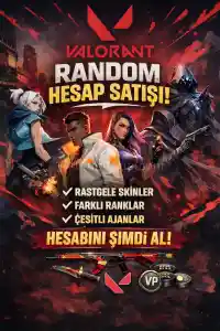 Valorant Random Hesap (Gümüş Paket 75-250)
