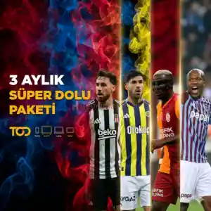3 Aylık TOD Süperdolu Paketi Kodu | TV Dahil