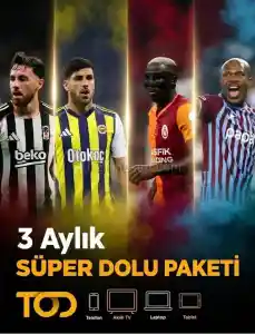 3 Aylık Süper Dolu Paketi Tv Dahil