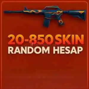 Valorant ⭐20-850 Skin Random Hesap⭐