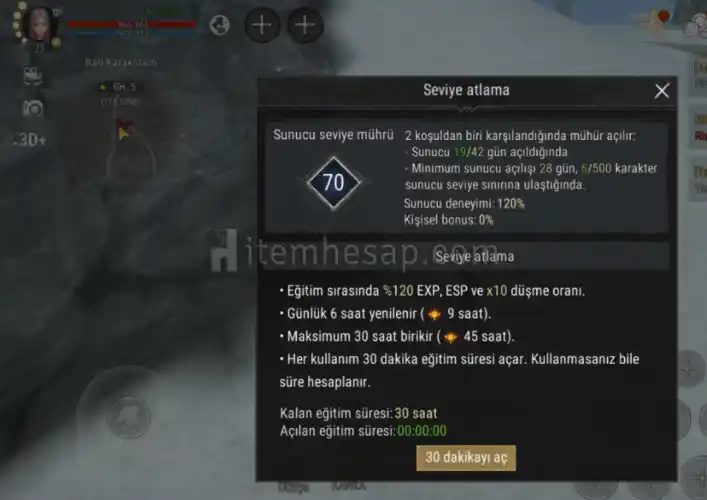 Silkroad Mobile Origin TR Gordion Premium Başlangıc Hesapları