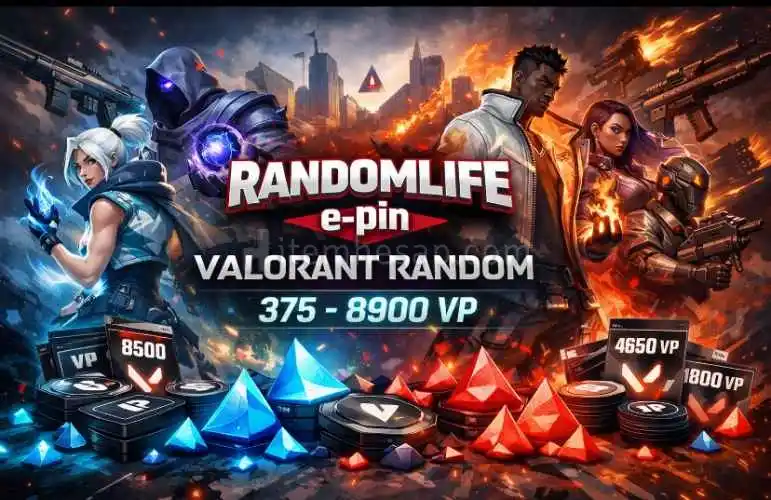 Valorant Random VP 375-8900 Arasi