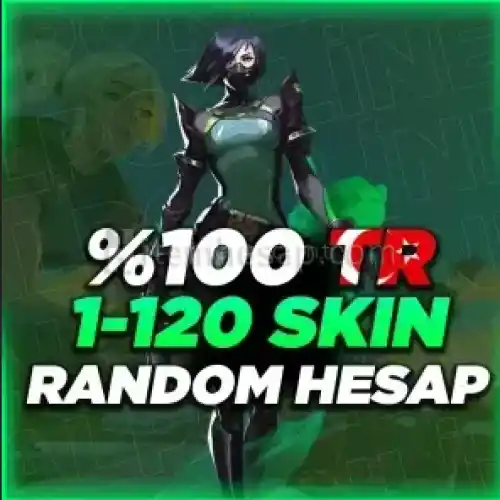 TR Sunucu | 0-120 Skin Valorant Random Hesap