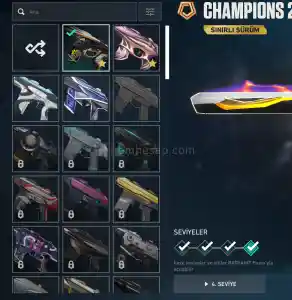 Hesap Gördüğünüz Gibi 5 BIÇ 3 Vandal 1 OP 1 Yağmaci Odin Sherif Dolu BİR Hesap