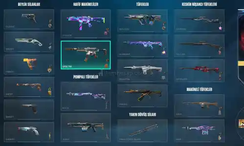 Hesap Gördüğünüz Gibi 3 vandal phantom sherif ghost dolu bir hesap ucuzaaa