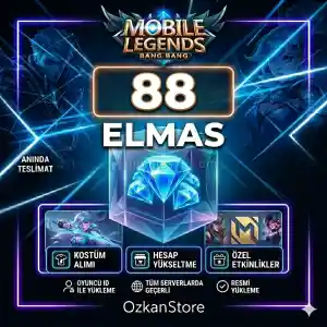 Mlbb 88 Elmas | OzkanStore