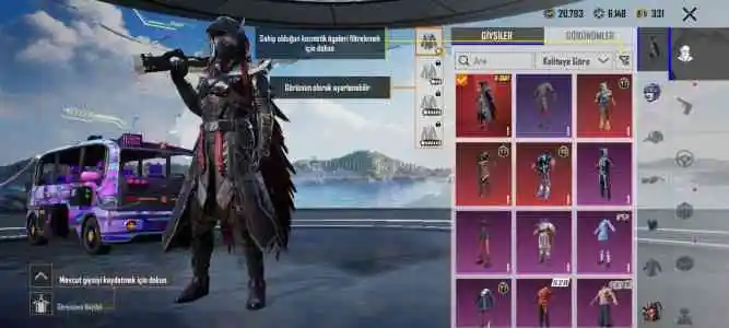 Satılık pubg mobile hesap