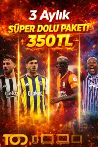 3 Aylık Süper Dolu Paketi Tv Dahil
