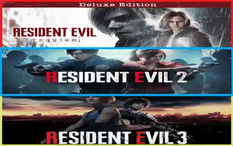 Resident Evil Requiem + Resident Evil 2 + Resident Evil 3
