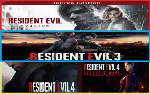 Resident Evil Requiem + Resident Evil 3 + Resident Evil 4