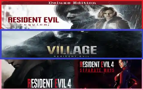 Resident Evil Requiem + Resident Evil Village + Resident Evil 4