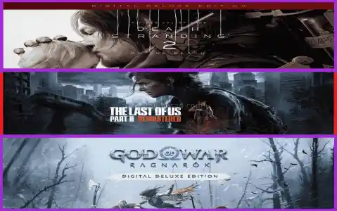 Death Stranding 2 + The Last of Us Part II + God Of War Ragnarök