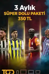 3 Aylık Süper Dolu Paketi Tv Dahil