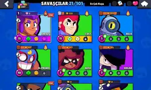 2200 kupa 1 prestij 7 kostümlü başlangıç hesap 130 elmas var