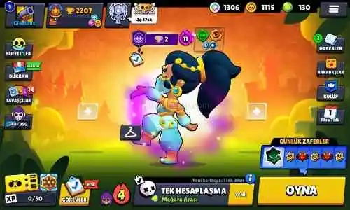 2200 kupa 1 prestij 7 kostümlü başlangıç hesap 130 elmas var