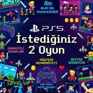 İstediğiniz 2 Ps4/Ps5 Oyunu + Garanti
