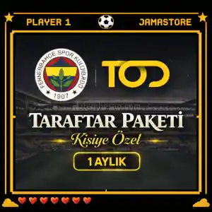 Tod TV Fenerbahçe Taraftar Paketi | Kişiye Özel Hesap [1 Aylık]