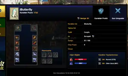 Nemrut - 82 Lvl Str Warrior Bard